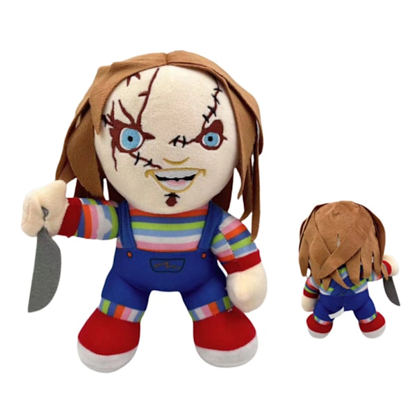 Chucky Tiffany Plyschleksak Fylld Docka Baby Jul Födelsedagspresent Standing posture 27cm