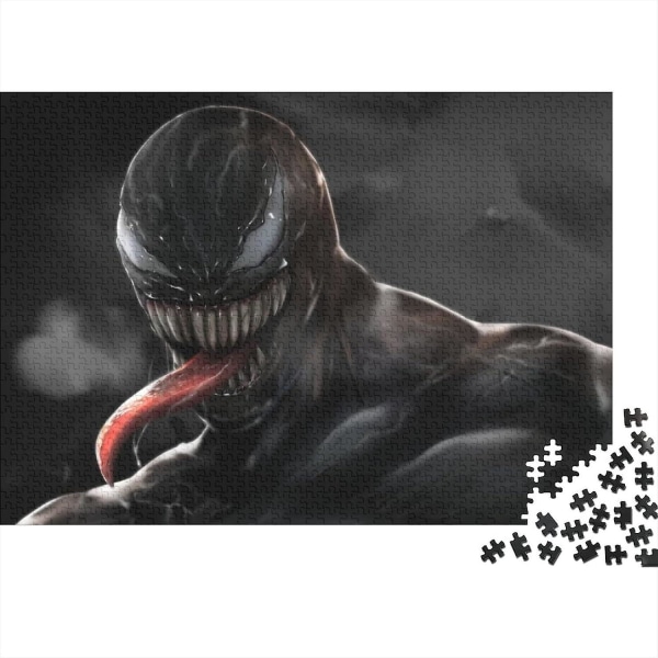 Venom Puzzle, marvel Movie Puzzle, Pussel Present för vuxna och barn, Utbildningsspel, Heminredningspussel - 1000/500/300 bitar 205 300pcs
