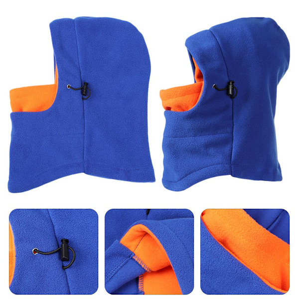 Barn Balaclava Mössa Skidmask Huva Vinter Full Face Halsvärmare Bekväm Fleece Termisk Pojkar Flickor qd