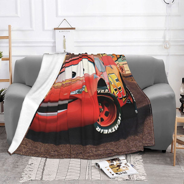 Pixar Cars Fleece Täcke För Soffa Eller Säng - Plysch Mysig Fuzzy Blanket 50&#34;X40&#34;, Super Soft Warm Throw Blankmnuavx746 40x30in 76x102cm