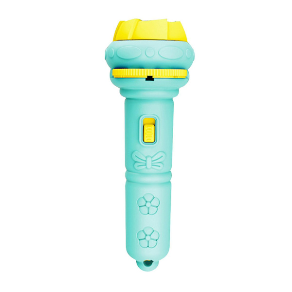 Barn ficklampor med projektorer 32 mönster för barn Ficklampa diaprojektor Pojkar Flickor Toy qd best GREEN