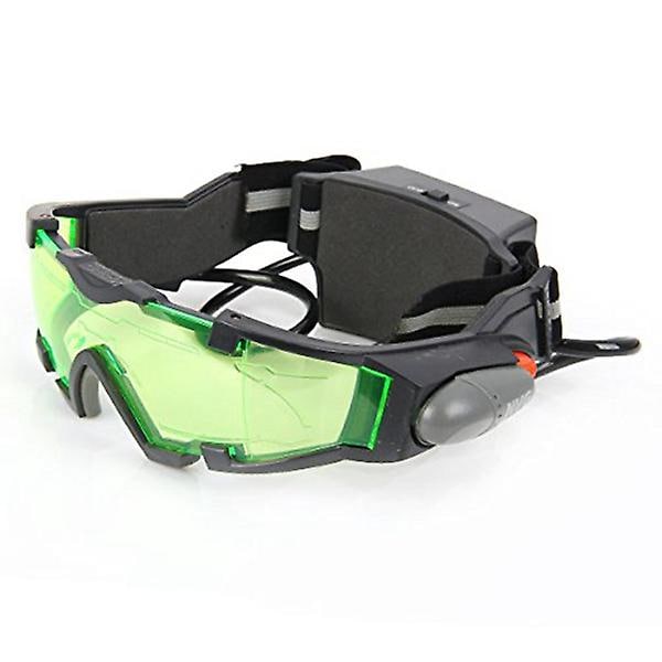 Night Vision Scope Med Flip-out Led Blå För Aktiviteter På Natten Speciellt För black  green
