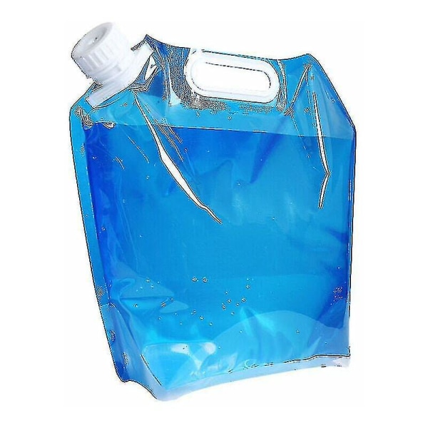 2-pack hopfällbar bärbar dricksvattentank (5l+10l) för vandring qd best