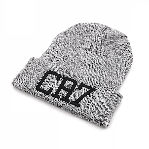 Cr7 Beanies Stickad cap Vinterkepsar Skullies Bonnet Cristiano Ronaldo Vintermössor För Herr Dam Mössa Utomhussport Varm Cap 2018 qd bäst black 2