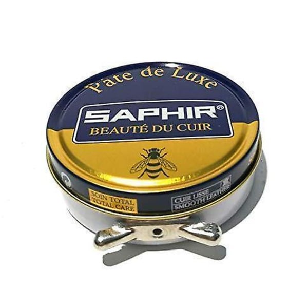 Saphir Beaute du Cuir Luxury Wax Paste Skokräm, Högglans, 50ml 05 Dark Brown 50ml