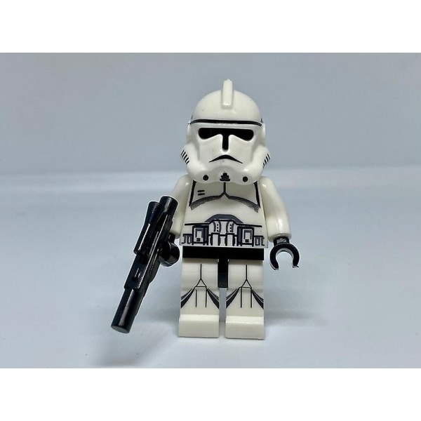 100 st/ set Star Wars Storm Clone Trupper Minifigurer Barnleksak WM553 White