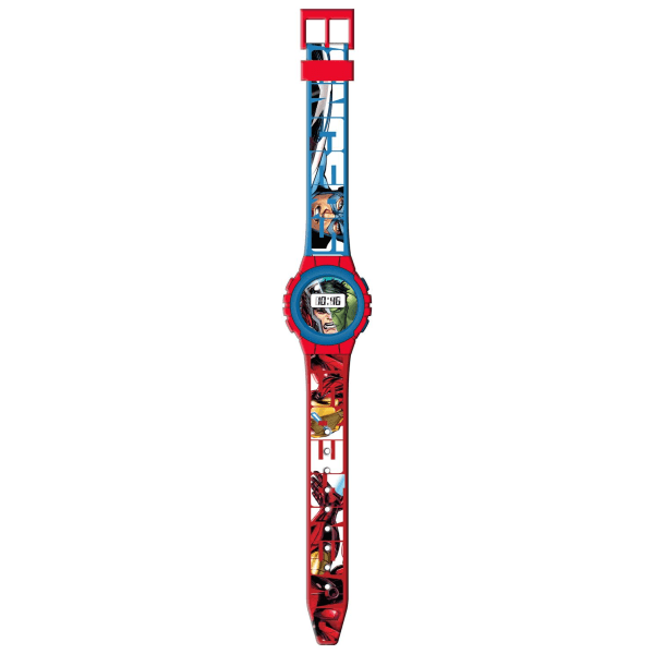 Barnklocka avengers digital armbandsklocka klocka iron man hulk qd bäst