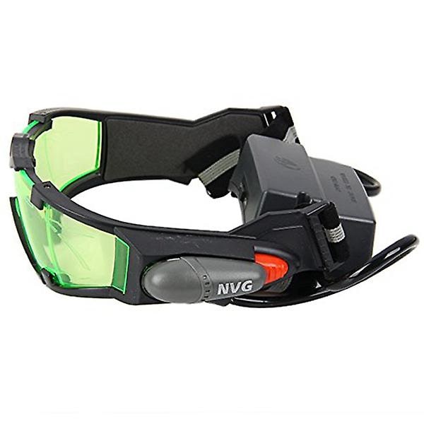 Night Vision Scope Med Flip-out Led Blå För Aktiviteter På Natten Speciellt För black  green
