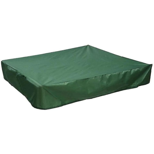 Sandlådans cover Vattentätt Dammtät UV-skydd Fyrkantigt cover med dragsko för sandlåda, leksaker och möbler Green 200*200cm
