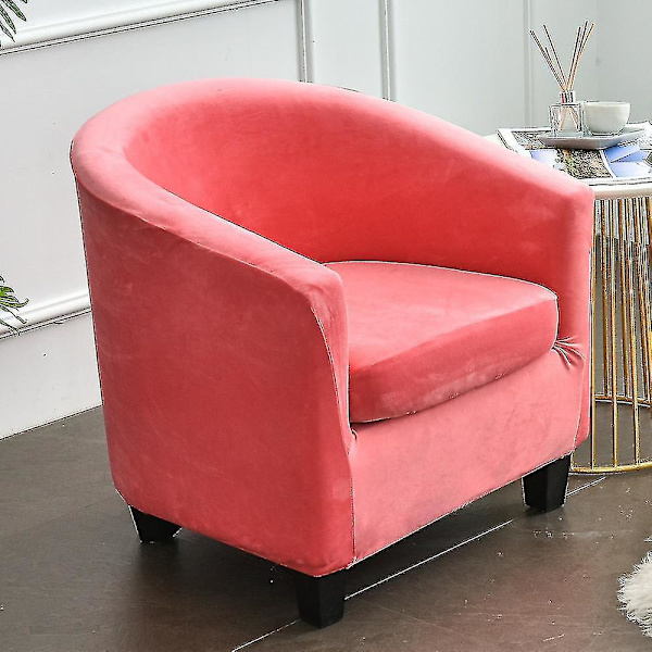 Cover Stol Sofföverdrag Vardagsrum Stol Säte Slipcover Red