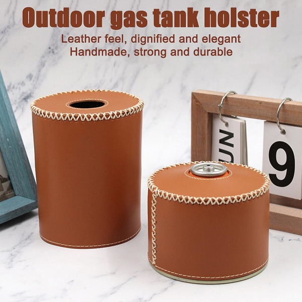 Bränsle Cylinder Matlagning Gas Tank Protector Förvaringsväska För Camping Picknick qd best Black 450g