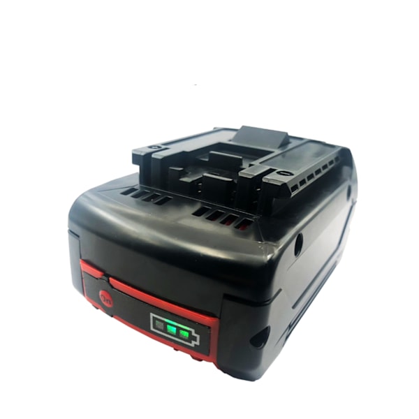 18v6.0a uppladdningsbart litiumjonbatteri för Bosch 18v 6ah power 6000mah bärbar ersättning Bat609 indikatorlampa 2pcs