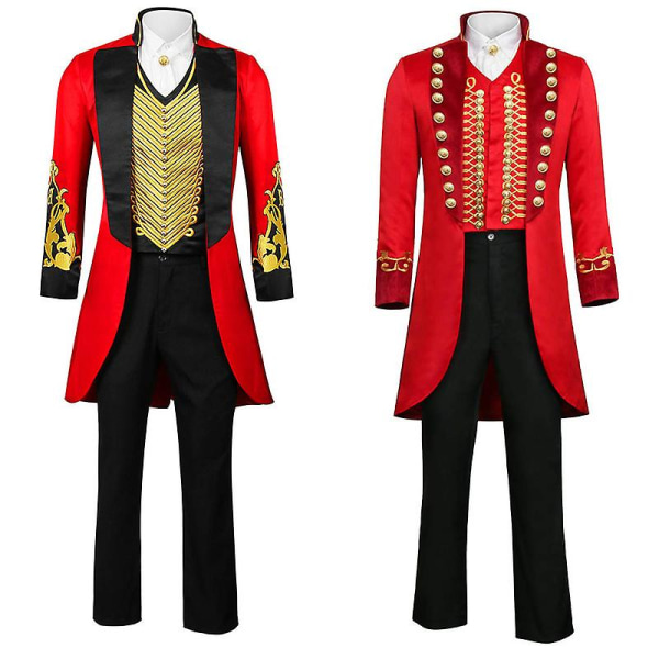 Vorallme Barnum, The King Of The Circus, I kostym för Halloween qd best red M