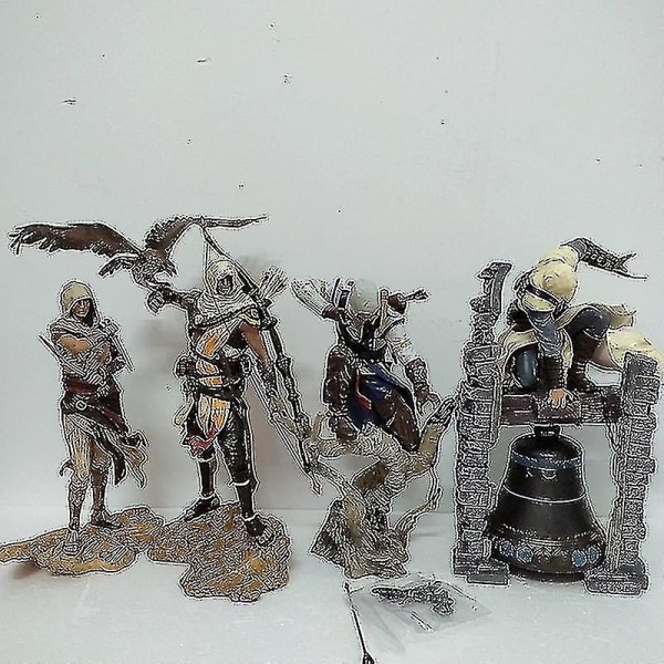 Baker Hand-run Assassin's Creed 4 Puppet Ubisoft gratisversion Connaya Yabek Altar Clock Tower Model qd best