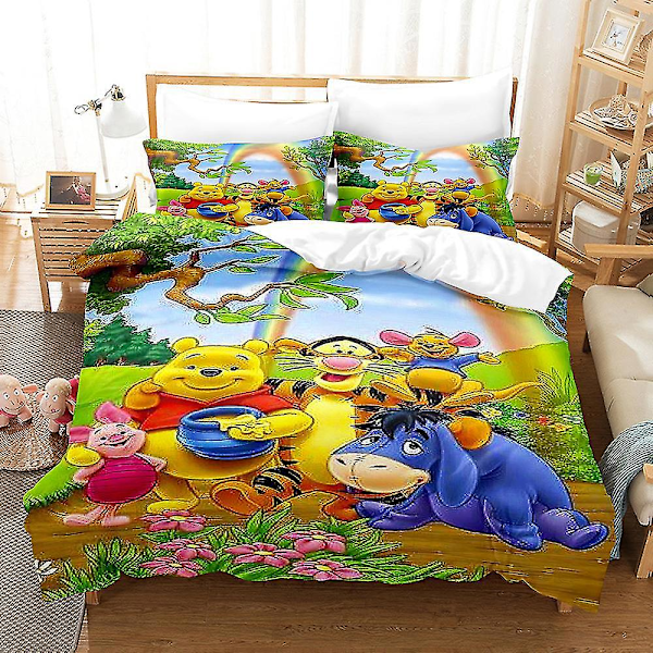 Nalle Puh Tredelad Set Sängkläder qd best B 140*210cm two-piece set