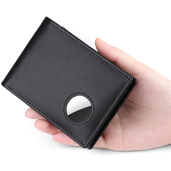 RFID-blockerande kreditkortshållare för män Plånbok i äkta läder f qd bäst A1