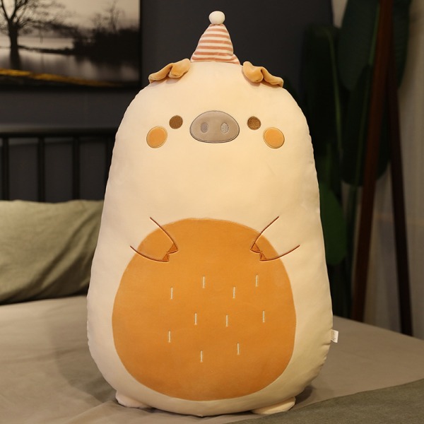 Squishmallow Kudde Doll Kawaii Animal Fat Dinosaur Kudde Plysch Unicorn 80cm -best qd bäst Pig#1 45cm