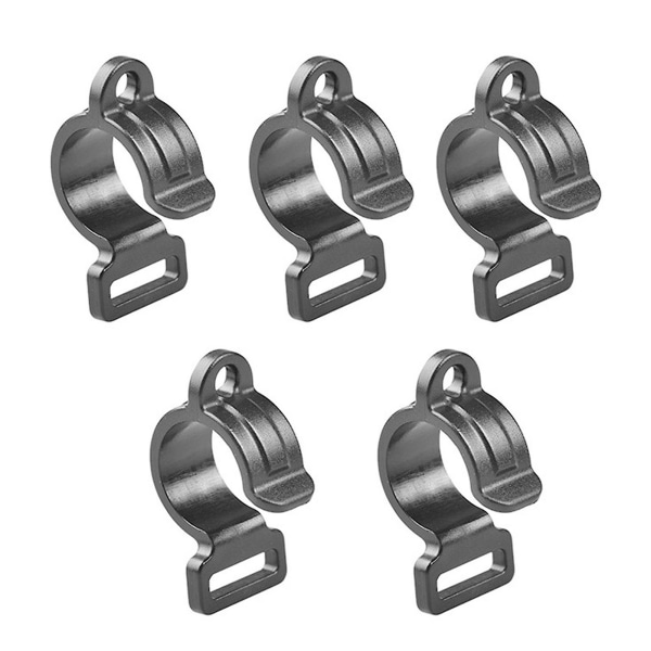Snap-in Design Inte lätt Lös tältkrok Tuff Ingen deformation Tältkrok för bergsklättring och fiske qd best 19x20x12mm 5pcs