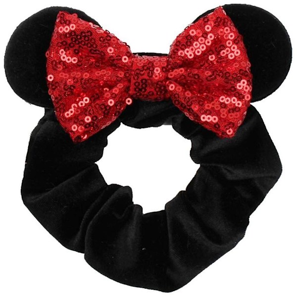 Mickey Mouse-öron med paljetter, hårsnodd för barn qd