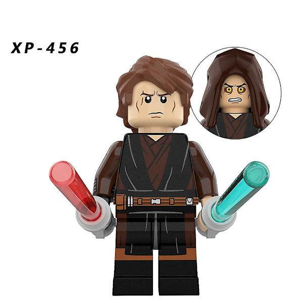 Kreativ Star Wars figur docka monterad byggsten Man docka modell barngåva XP456