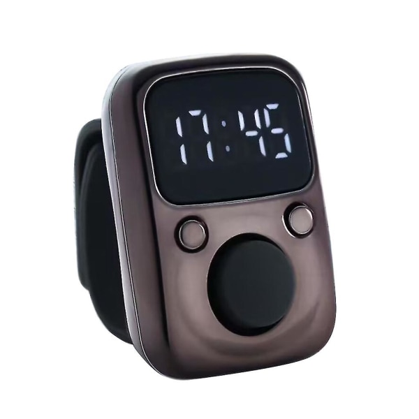 Digital Led Finger Ring Hand Tally Counter Prayer Uppladdningsbara Counters Clicker Color