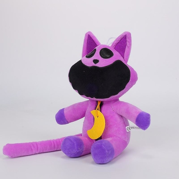 Poppy Playtime Huggy Wuggy Catnap Plysch Leende Critters Leksaker Docka Barn Presenter Cat Nap 25cm