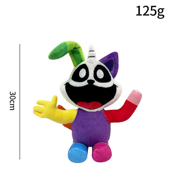 Nytt Monster Hoppy Hopscotch Plysch Catnap Plysch Leende Critters Plyschar Kopplad kudde Dockleksaker Smiling Unicorn