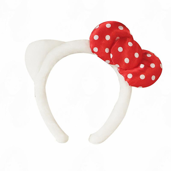 Rolig Sanrio Hårband Kuromi My Melody Cinnamoroll Söt Anime Plysch Hårtillbehör Halloween Serie Barn Leksaker Dock Flicka Present qd B4