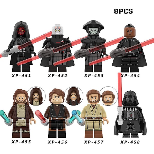 Kreativ Star Wars figur docka monterad byggsten Man docka modell barngåva XP455
