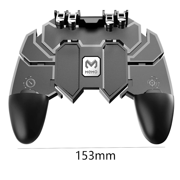 Spillkontroll, komfortabelt spillgrep Joystick Utvidbar mobiltelefon Gamepad-kontroll for PUBG Game