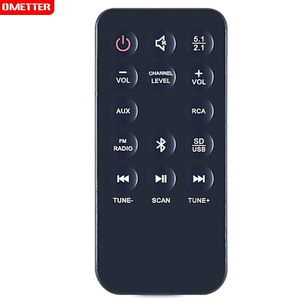 Fjärrkontroll Ri0004 för Logitech Z607 Z606 5.1 Surround Sound Högtalare Trådlöst Bärbart Högtalarsystem