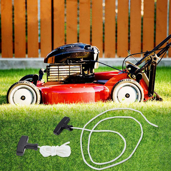 3 stk. plæneklipper startsnor til plænesav, buskryddermotor, Pa