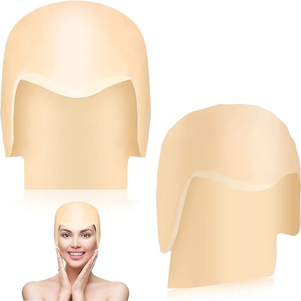 1 stk Bald Cap til Makeup STOR STOR Large Large Large