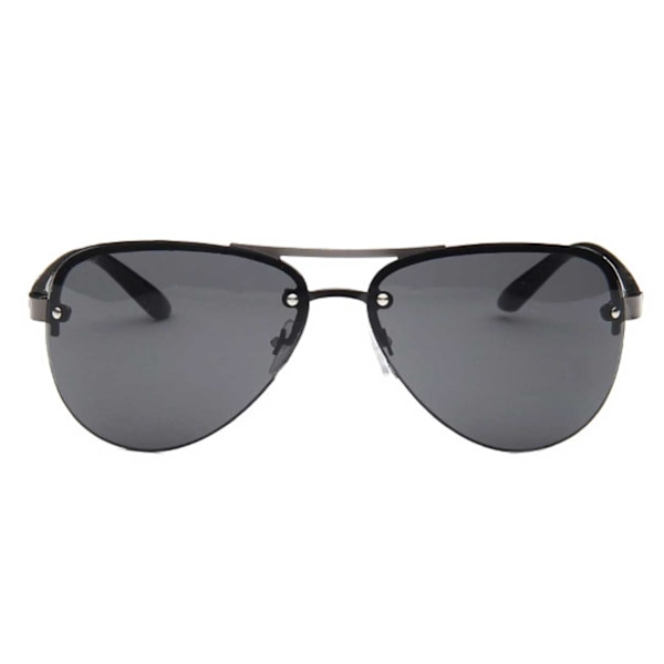 Moderni Mustat Pilot-Aurinkolasit Aviator Musta black
