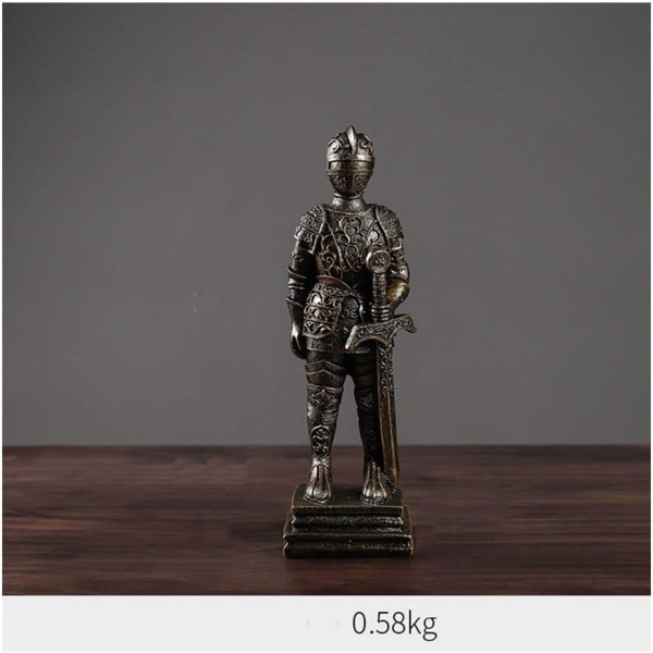 Dekorative objekter Vintage romersk soldat model dekoration