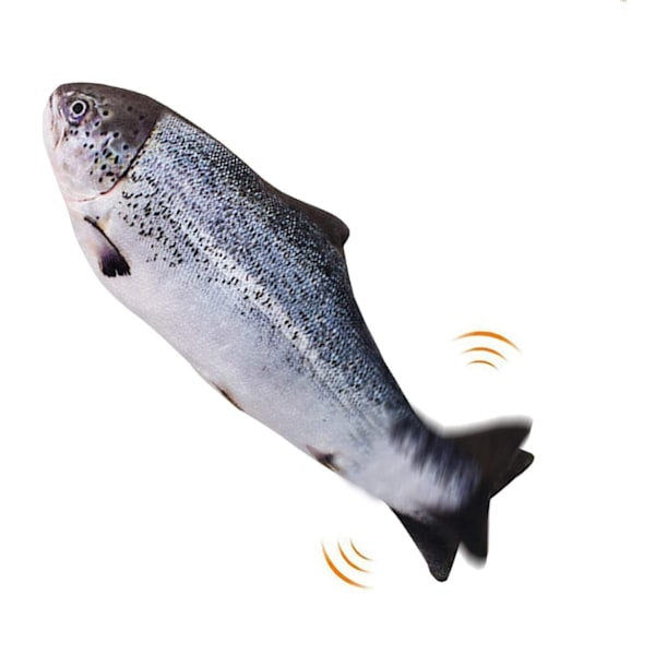 Rörlig katt leksak fisk, elektrisk toffel katt leksak, kattmynta leksak fisk
