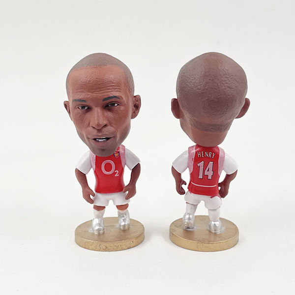 Real Madrid Paris Dockor Ornament Modell Dekoration för Skrivbord
