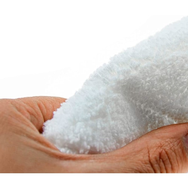 Dampmoppe 8 stykker Mikrofiberklud Mikrofiber Damprensningspuder Vaskbare Moppe Udskiftningsdele-FA-