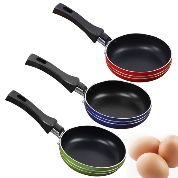 1 kpl Mini Stekpanna Non Stick Pan Ägg Kastrull Frukostgryta 18cm