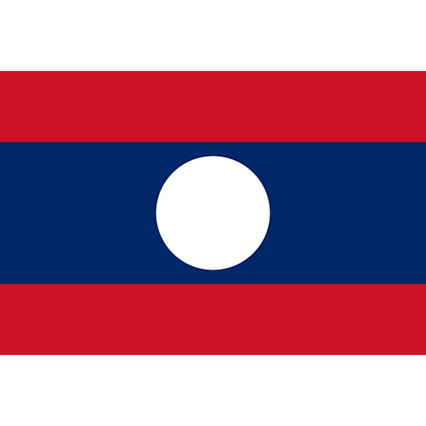 Laos flag Laos 100 Laos