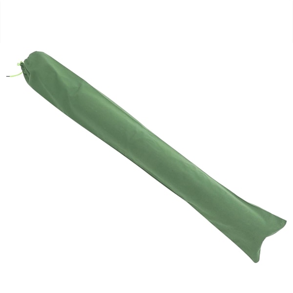 4x Grønne Vanntett Gjenbrukbare Sandssekker for Flomkontroll 120*25cm