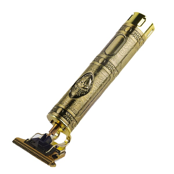 Profesjonell elektrisk hårtrimmer Clipper Klippmaskin Hjemme frisyre for menn buddha head