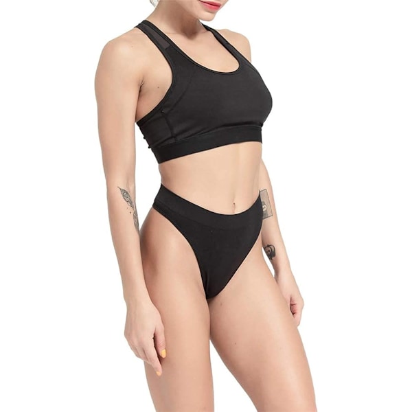 Dameundertøy, pustende, sømløse truser, uten sømmer 6 Pack 1 XS 6 Pack 1