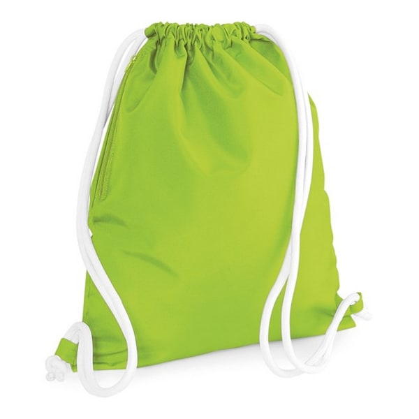 Bagbase Icon Vetoketju Laukku Yksi Koko Lime Green Lime Gr Lime Green One Size