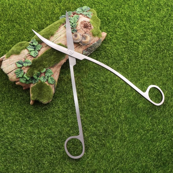 Akvariesaks med buet hode for vannplanter 24 cm