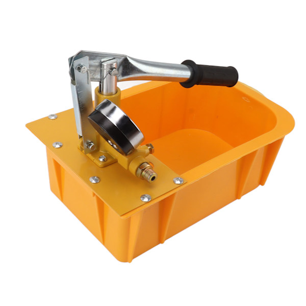 Hydrostatisk pumptestare Hydraulisk manuell vanntrykkstestpumpe manuell rørlekkasjedetektor med måler 1.4