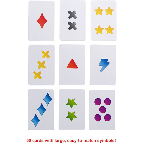 Blink-kortspel - världens snabbaste spel, resevänligt, perfekt för barn från 7 år och uppåt