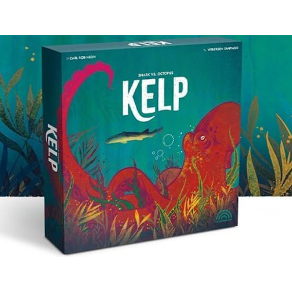 Kelp Brädspel Haj Vs Bläckfisk 2 Spelare Asymmetriskt Brädspel - Bärbart Familjespel