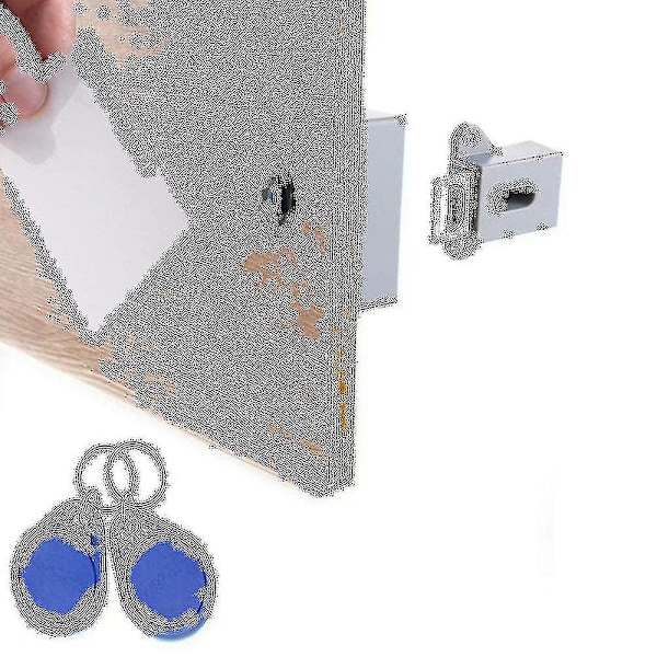 Näkymätön elektroninen kaapin lukko, piilotettu lukko, DIY Rfid-lukko LAT-CH puukaapeille Laatikko Kaappi Kaappi B