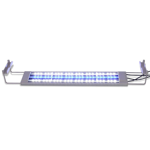 vidaXL Akvarielampe LED 50-60 cm aluminium IP67 1200